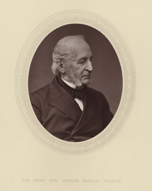 O certo Hon. Spencer Horatio Walpole de English Photographer