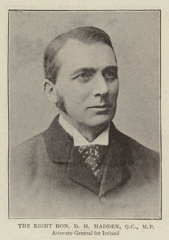O Honorável DH Madden, QC, MP de English Photographer
