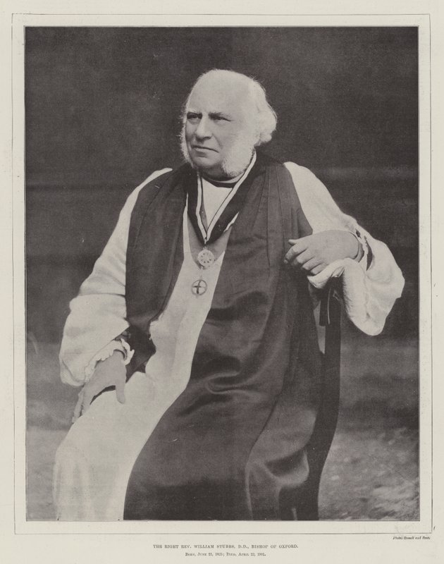 O Reverendíssimo William Stubbs, DD, Bispo de Oxford de English Photographer