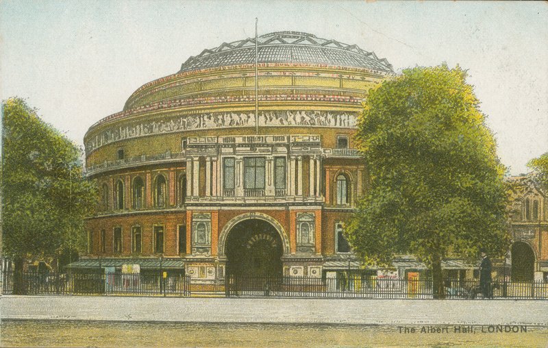 O Royal Albert Hall, em Londres de English Photographer