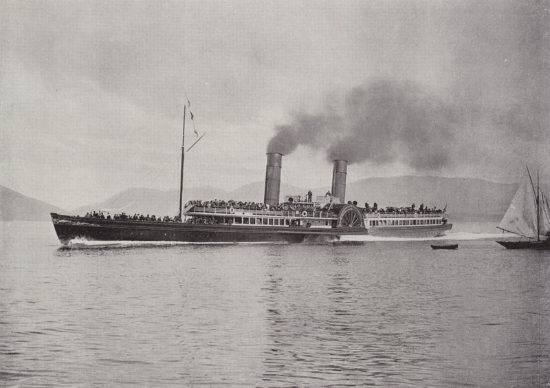 O Royal Mail Steamer Columba de English Photographer