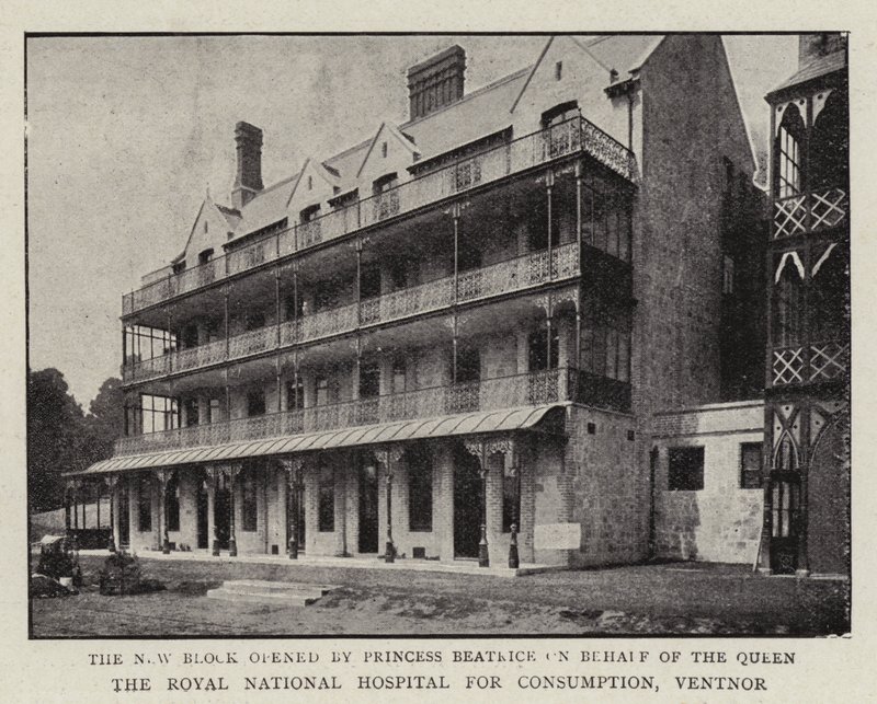 O Royal National Hospital for Consumption, em Ventnor de English Photographer
