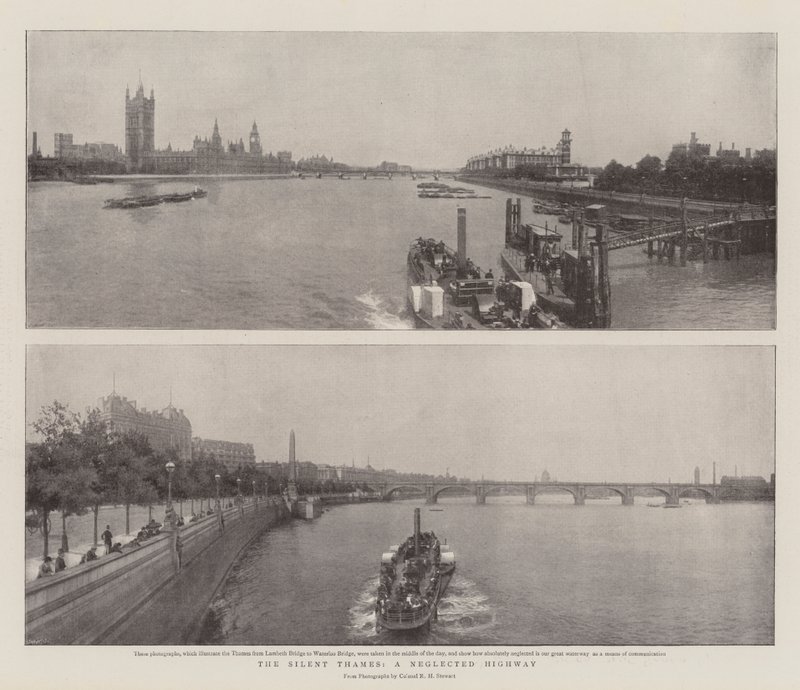 O Thames Silencioso, uma Rodovia Negligenciada de English Photographer