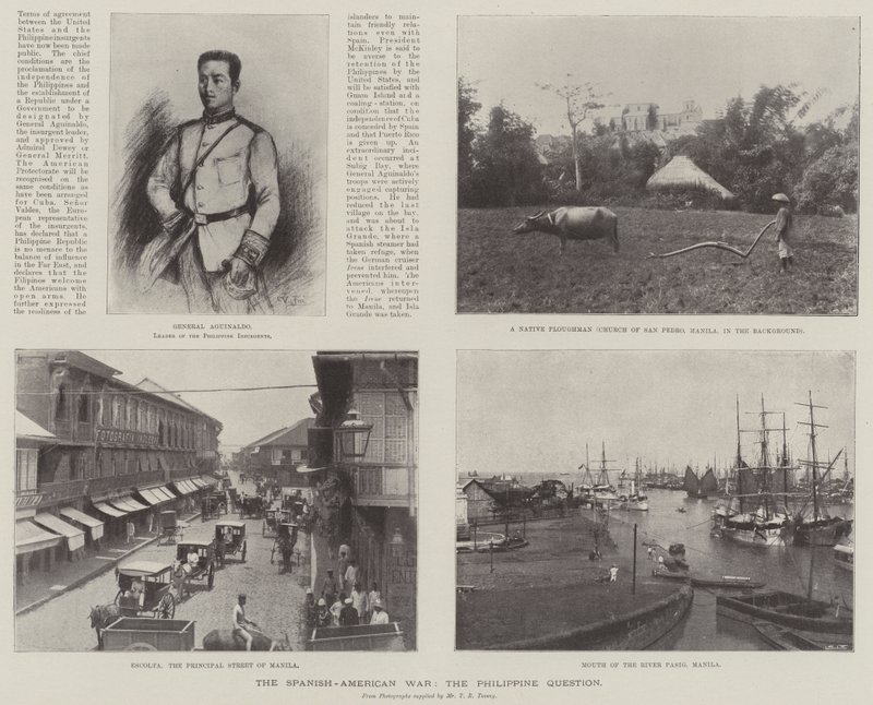 A guerra hispano-americana, a questão filipina de English Photographer