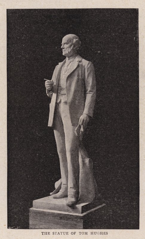 A estátua de Tom Hughes de English Photographer