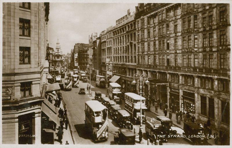 The Strand, Londres de English Photographer