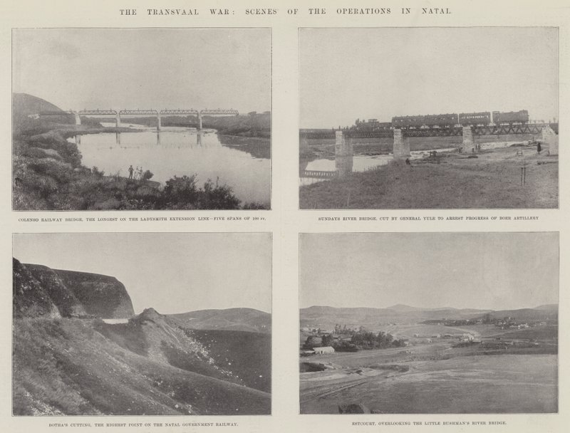 A Guerra do Transvaal, Cenários das Operações em Natal de English Photographer