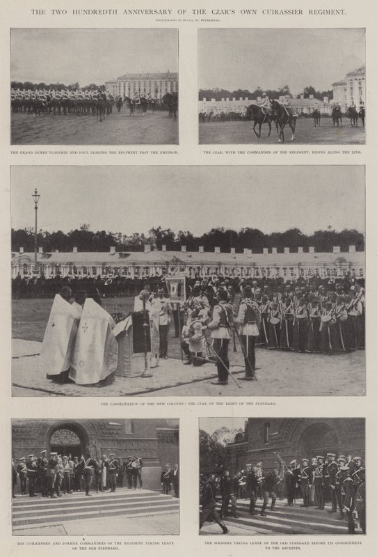 O Décimo-Centésimo Aniversário do Regimento Cuirassier Próprio Czars de English Photographer