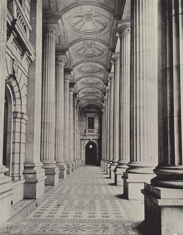 O vestíbulo, edifícios parlamentares, Melbourne de English Photographer