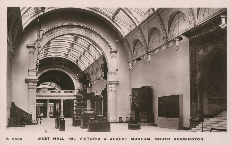 O, victoria, e, albert, museu, sul, kensington, londres de English Photographer