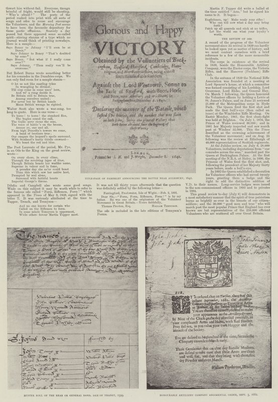 O Centenário Voluntário, 1799-1899 de English Photographer