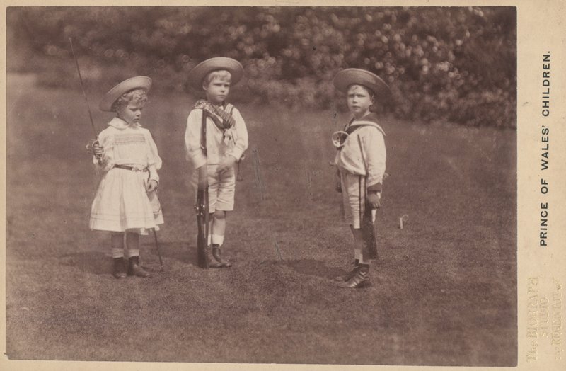 Os filhos de Edward, o príncipe de Gales de English Photographer