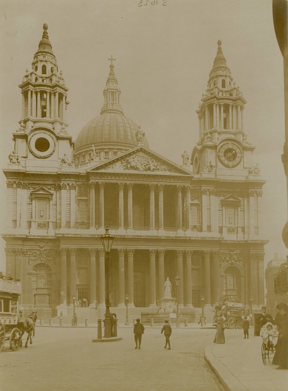A, fachada, de, st, pauls, catedral de English Photographer