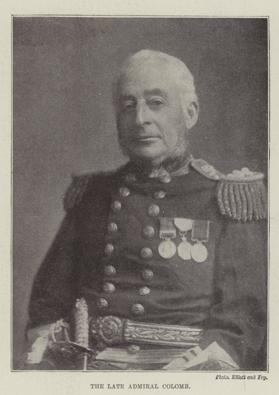 O falecido Almirante Colomb de English Photographer