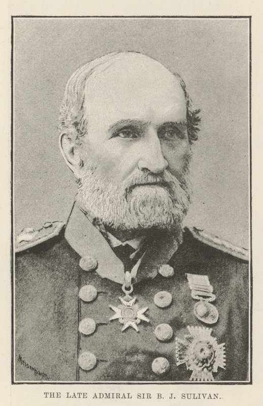 O falecido Almirante Sir BJ Sulivan de English Photographer