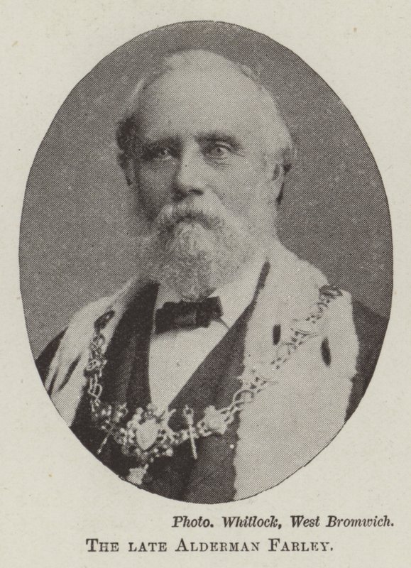 O falecido Alderman Farley de English Photographer