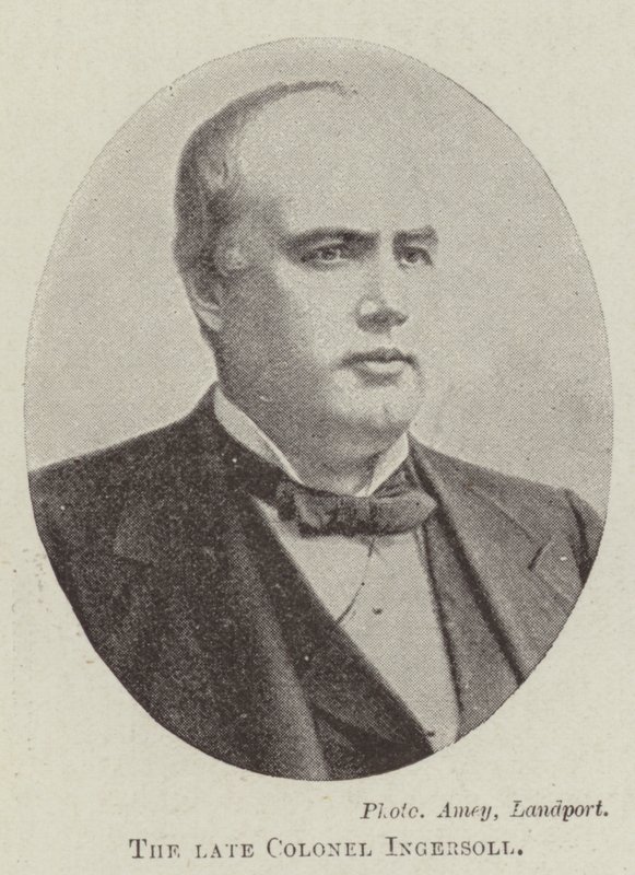 O falecido Coronel Ingersoll de English Photographer