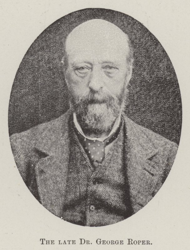 O falecido Dr. George Roper de English Photographer