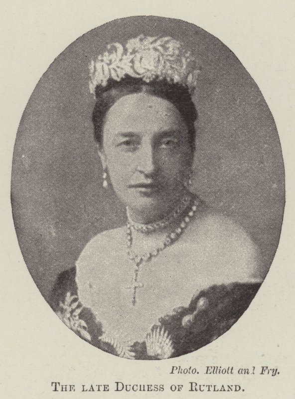 A tardia duquesa de Rutland de English Photographer