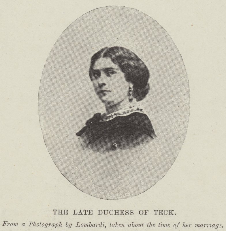 A tardia duquesa de Teck de English Photographer