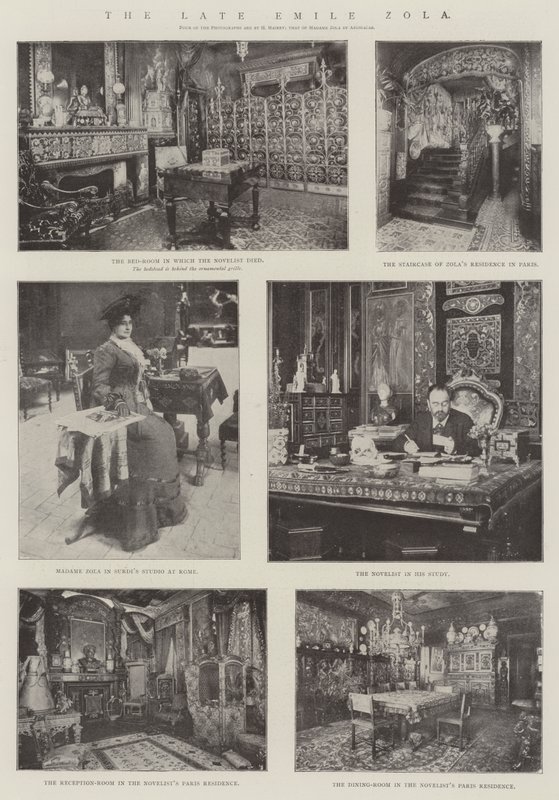 O falecido Emile Zola de English Photographer
