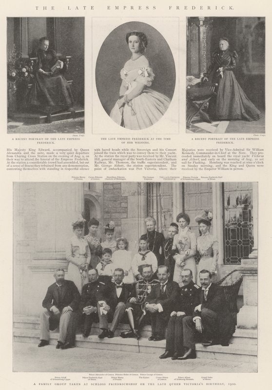 A falecida imperatriz Frederick de English Photographer