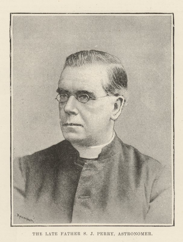O falecido padre SJ Perry, astrônomo de English Photographer