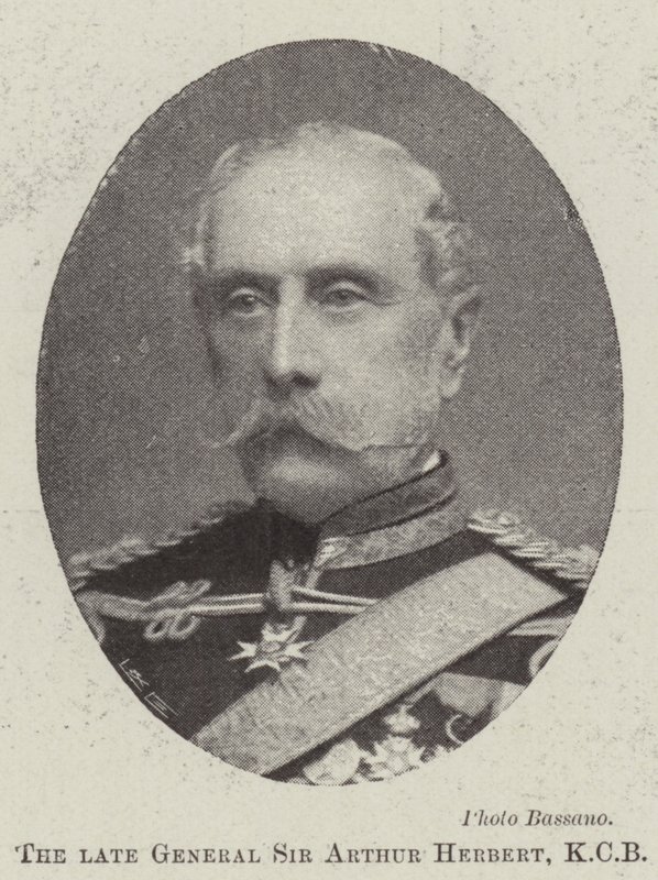 O falecido general Sir Arthur Herbert, KCB de English Photographer