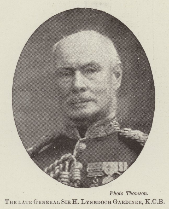 O falecido general Sir H Lynedoch Gardiner, KCB de English Photographer