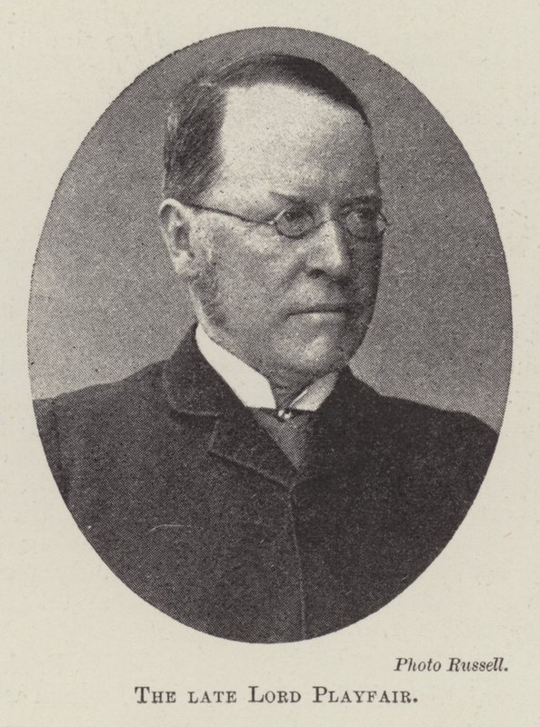 O falecido Lord Playfair de English Photographer