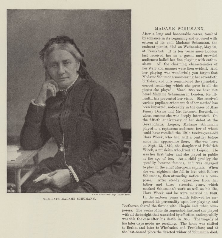 O falecido Madame Schumann de English Photographer