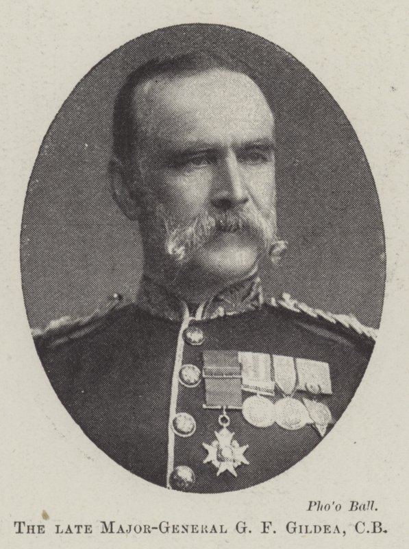 O falecido major-general GF Gildea, CB de English Photographer