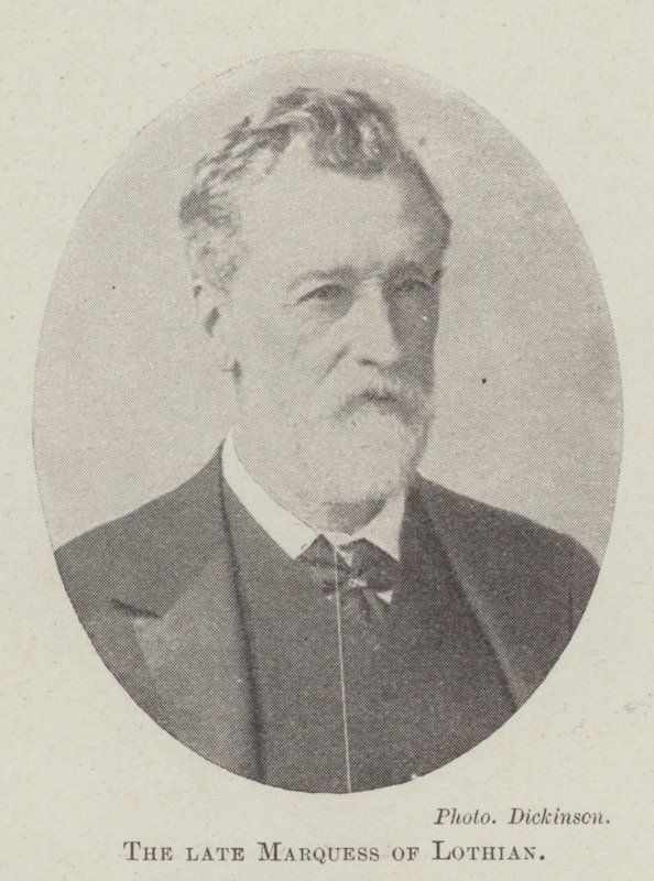 O falecido marquês de Lothian de English Photographer