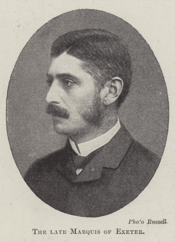 O falecido marquês de Exeter de English Photographer
