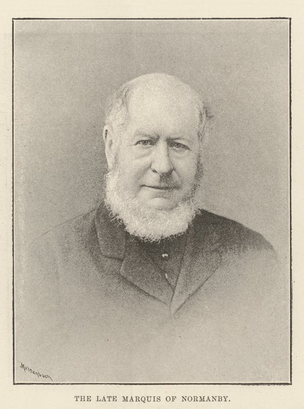 O falecido marquês de Normanby de English Photographer