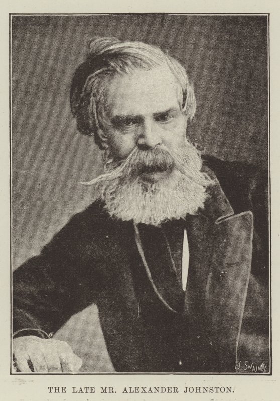 O falecido Sr. Alexander Johnston de English Photographer
