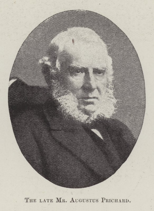 O falecido Sr. Augustus Prichard de English Photographer