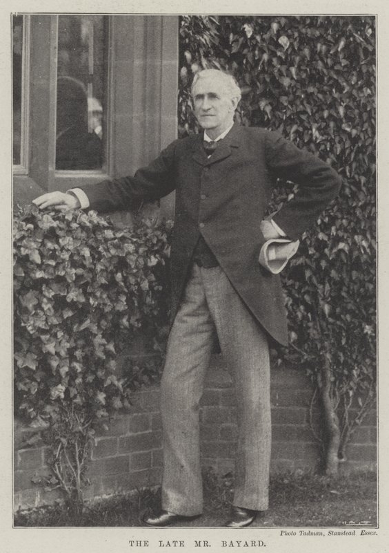 O falecido Sr. Bayard de English Photographer