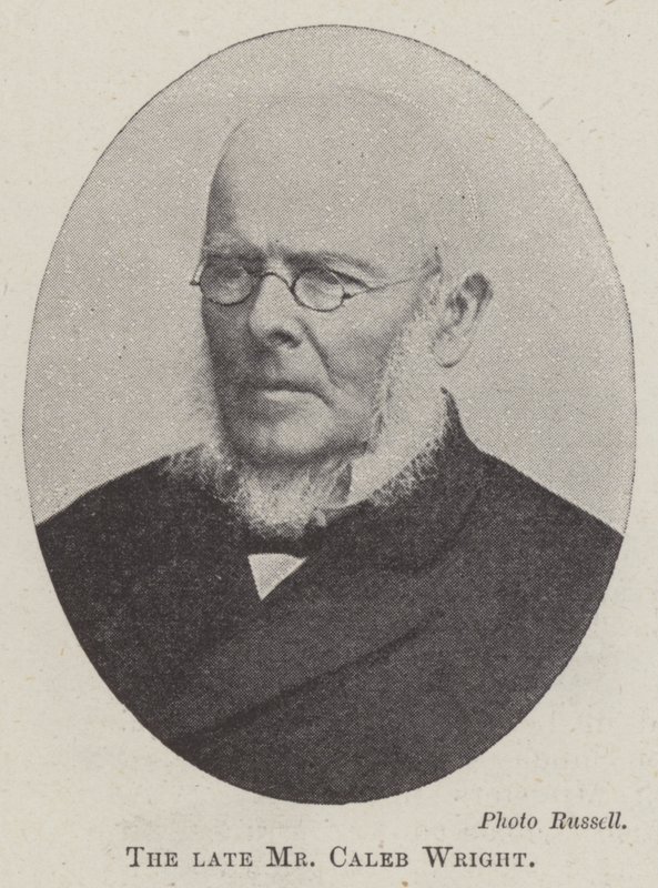 O falecido Sr. Caleb Wright de English Photographer