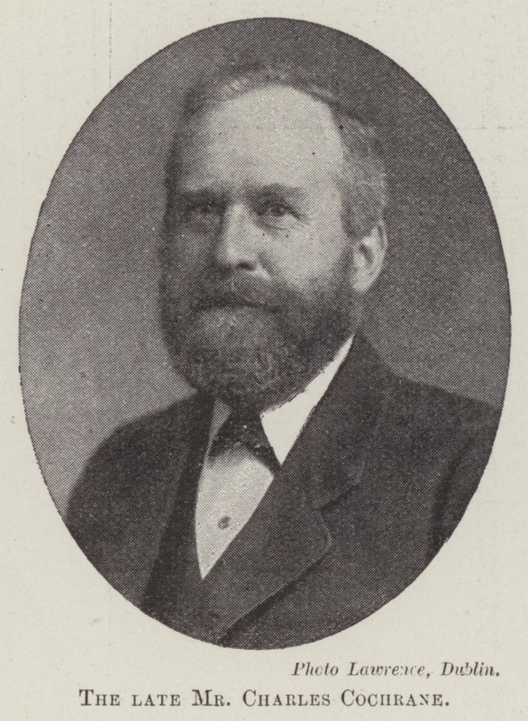 O falecido Sr. Charles Cochrane de English Photographer
