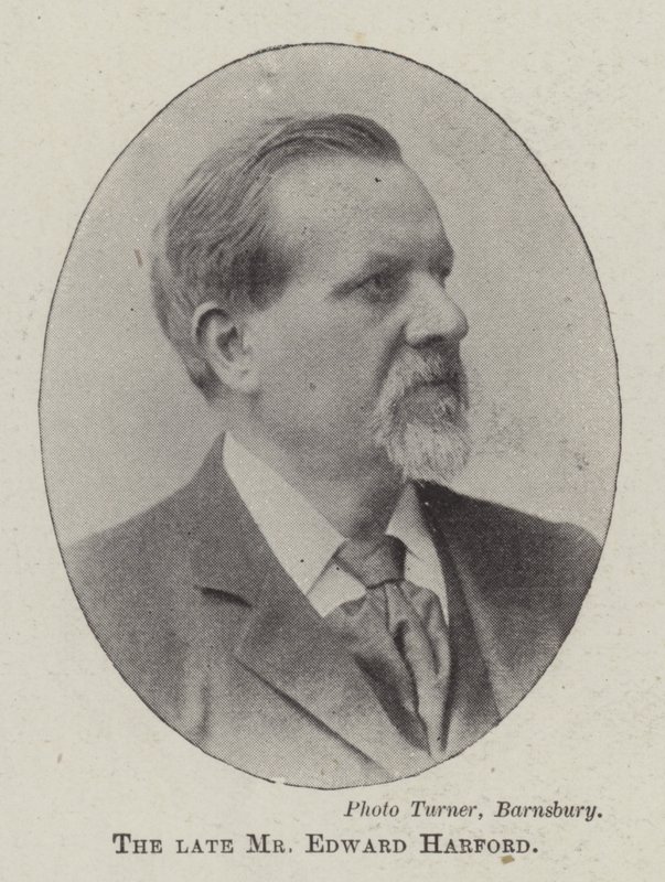 O falecido Sr. Edward Harford de English Photographer
