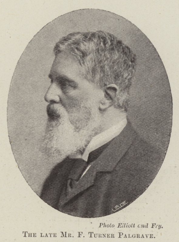 O falecido Sr. F Turner Palgrave de English Photographer