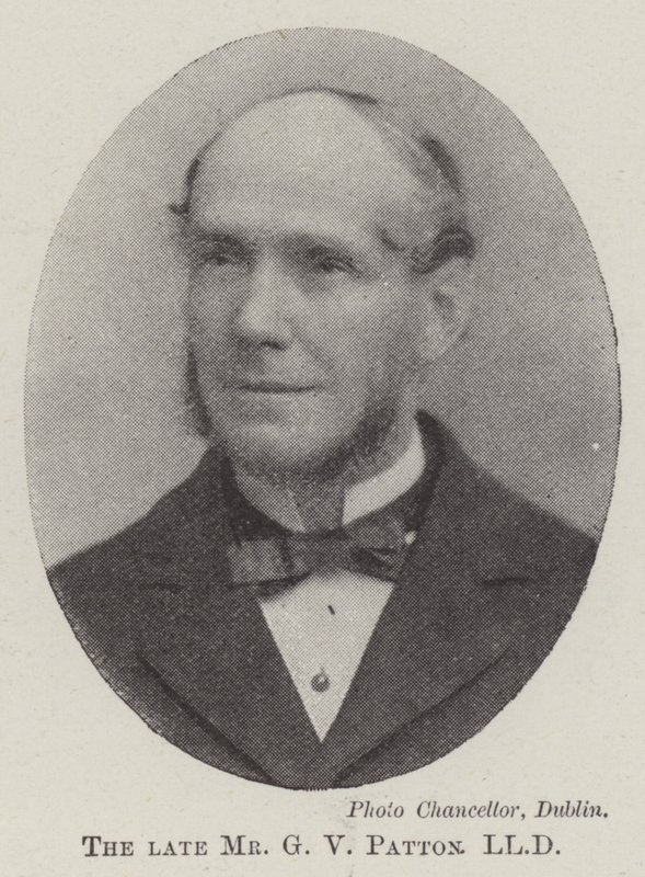 O falecido Sr. GV Patton, LLD de English Photographer