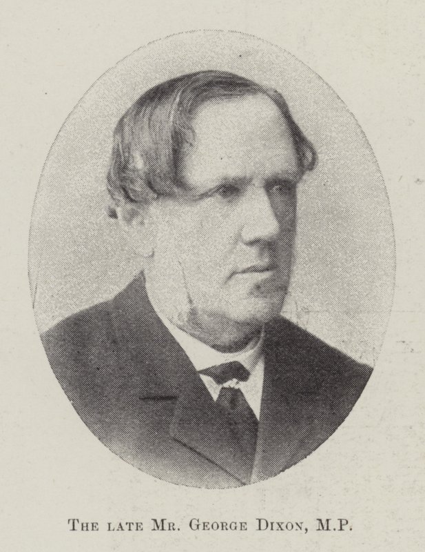 O falecido Sr. George Dixon, MP de English Photographer