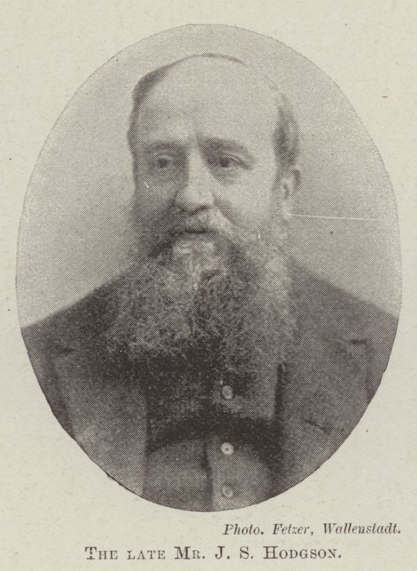 O falecido Sr. JS Hodgson de English Photographer