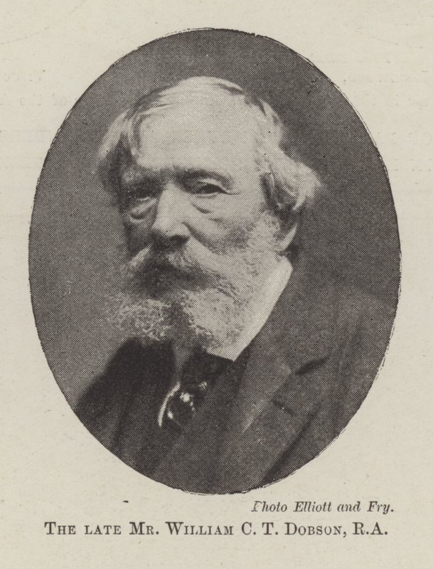 O falecido Sr. William CT Dobson, RA de English Photographer