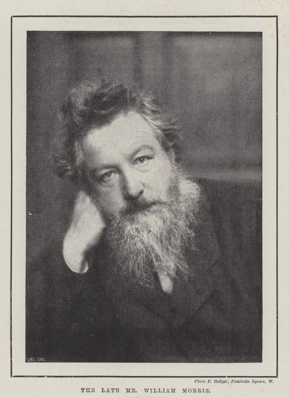 O falecido Sr. William Morris de English Photographer