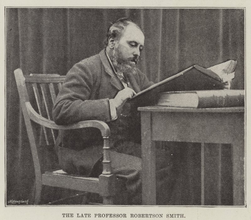O falecido professor Robertson Smith de English Photographer