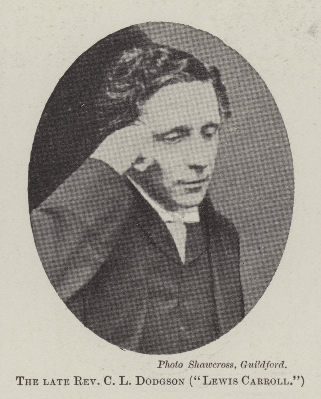 O falecido reverendo CL Dodgson, Lewis Carroll de English Photographer