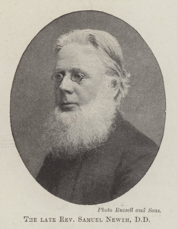 O falecido reverendo Samuel Newth, DD de English Photographer